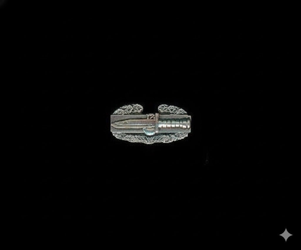 U.S. Army Cab Antiqued  Lapel Pin - .875"