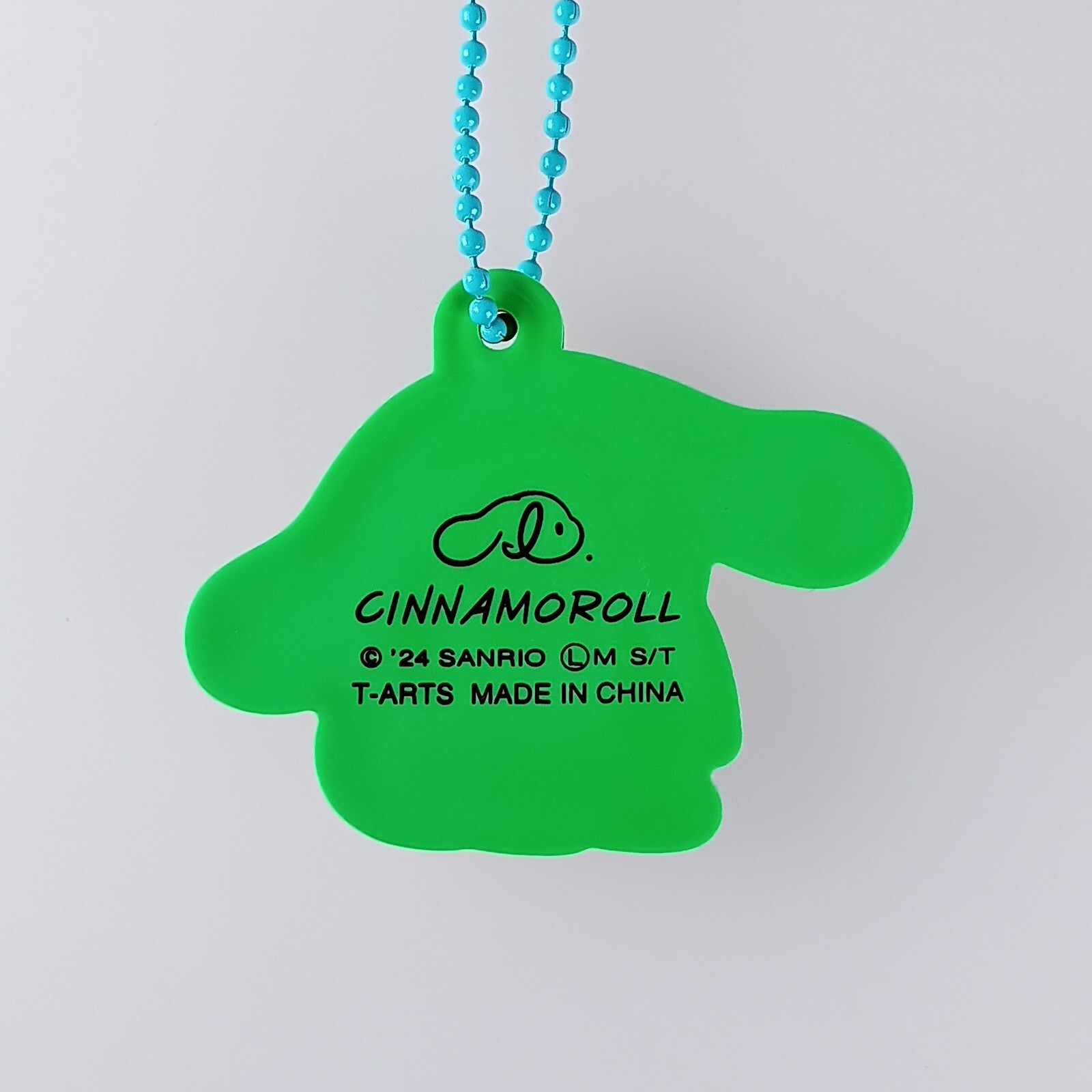 I. Cinnamoroll Sanrio Characters Relaxed Fluffy Rubber Keychain From Japan