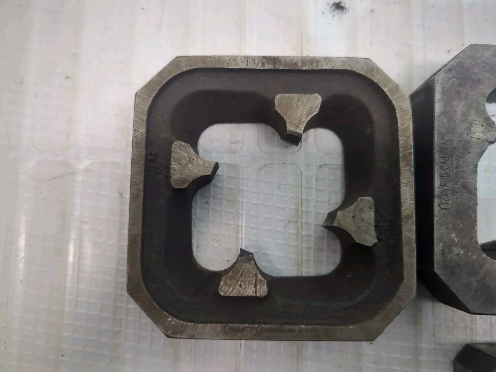 Craftsman REED PIPE THREADING DIE THREADER PLUMBING USA LOT AS IS
