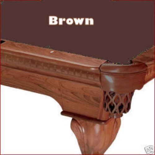 7' Brown ProLine Classic TEFLON Billiard Pool Table Cloth Felt - SHIPS FAST!
