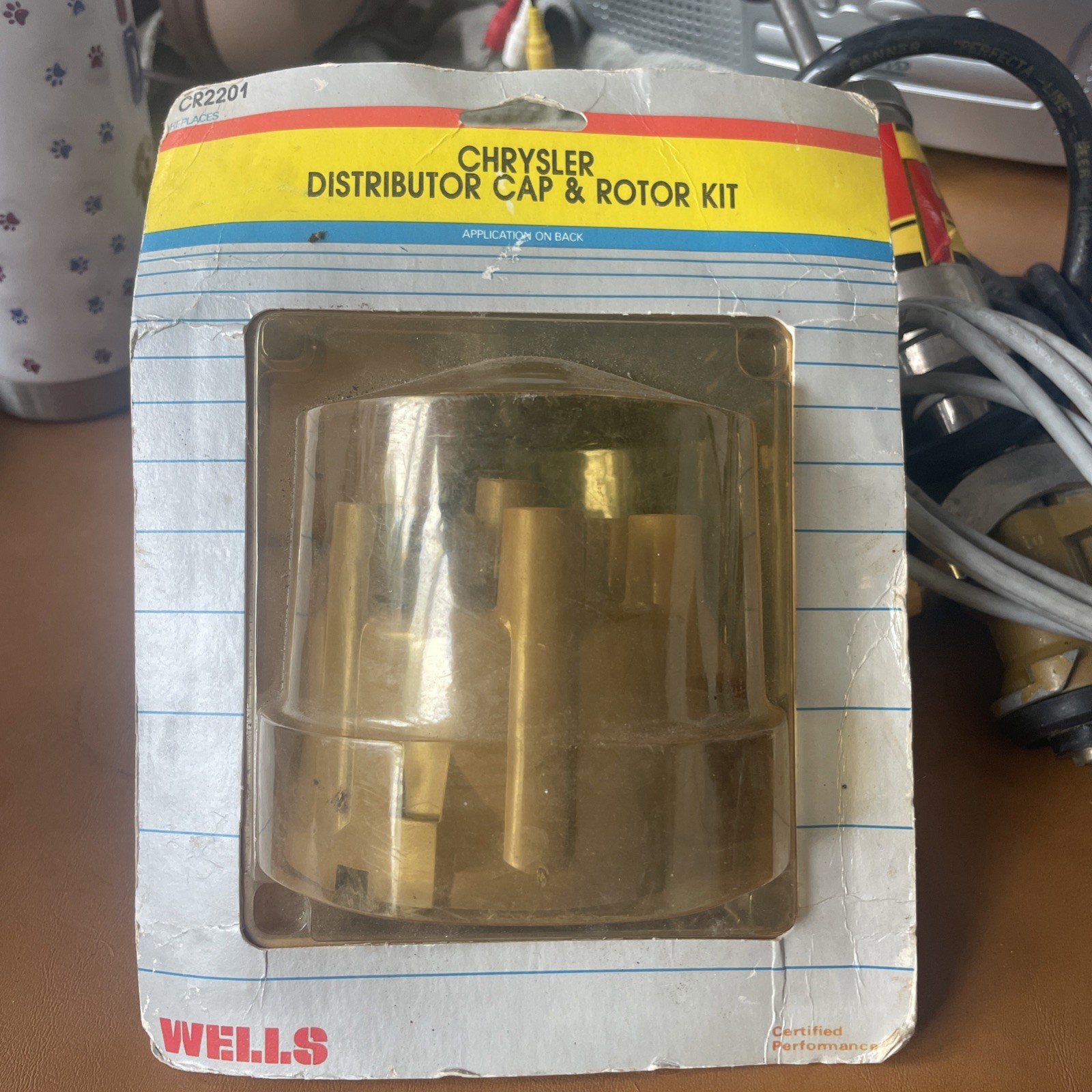 Wells Chrysler Cap and Rotor Kit 1960–1983  L6 cyl
