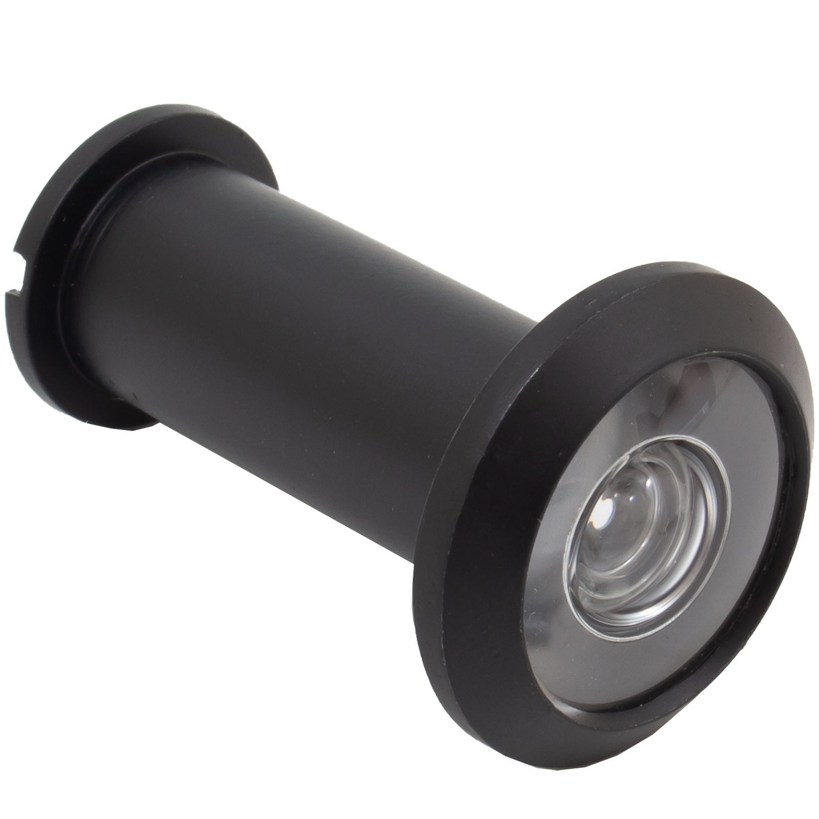 Door Viewer, 180 Degrees, 1/2" Bore Hole, Adjusts from 1-3/8" to 2-1/8", Matte B