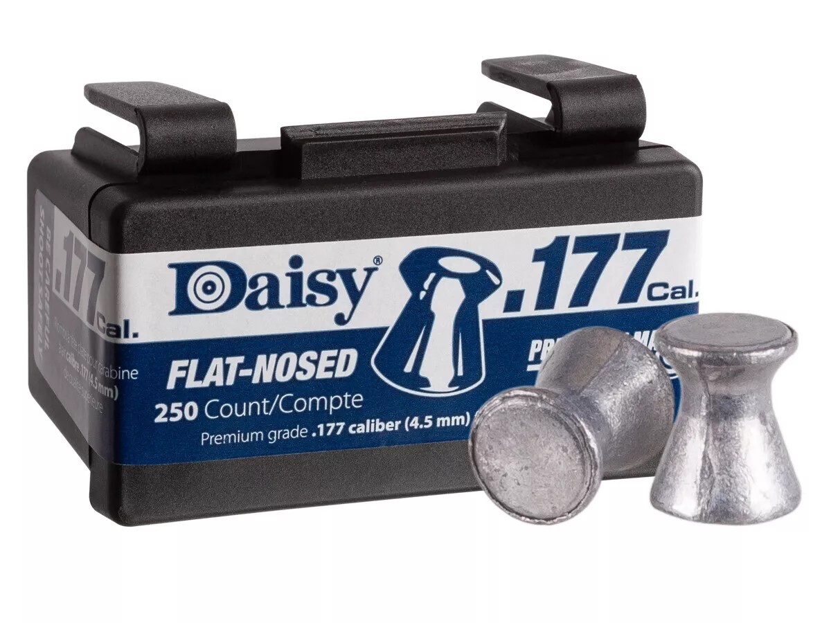 Daisy Precision Max .177 Cal 7.5 Grains Flat-Nosed 250ct (FVS029988)