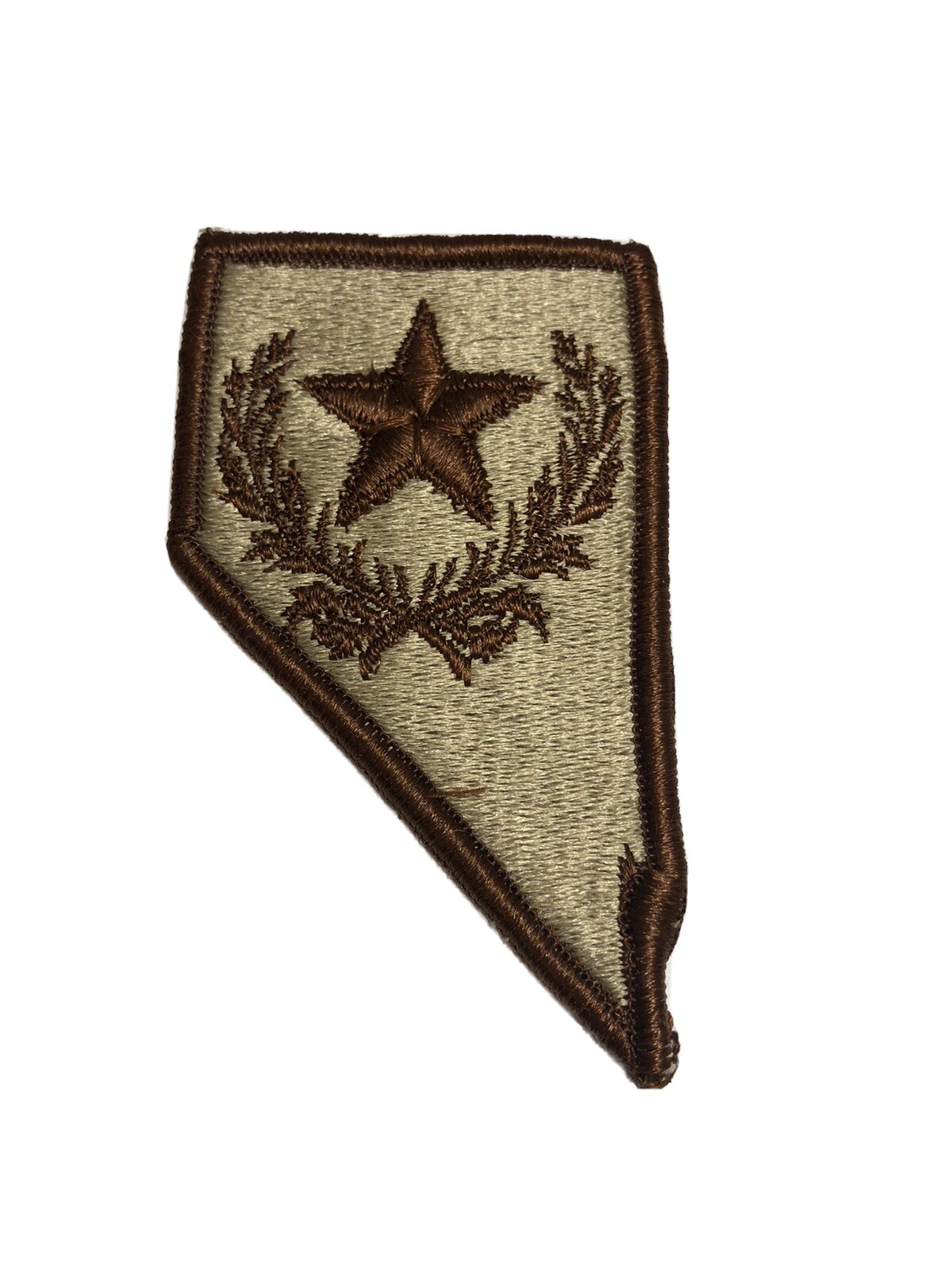 Nevada National Guard Desert Tan & Brown U.S. Army Shoulder Patch Insignia