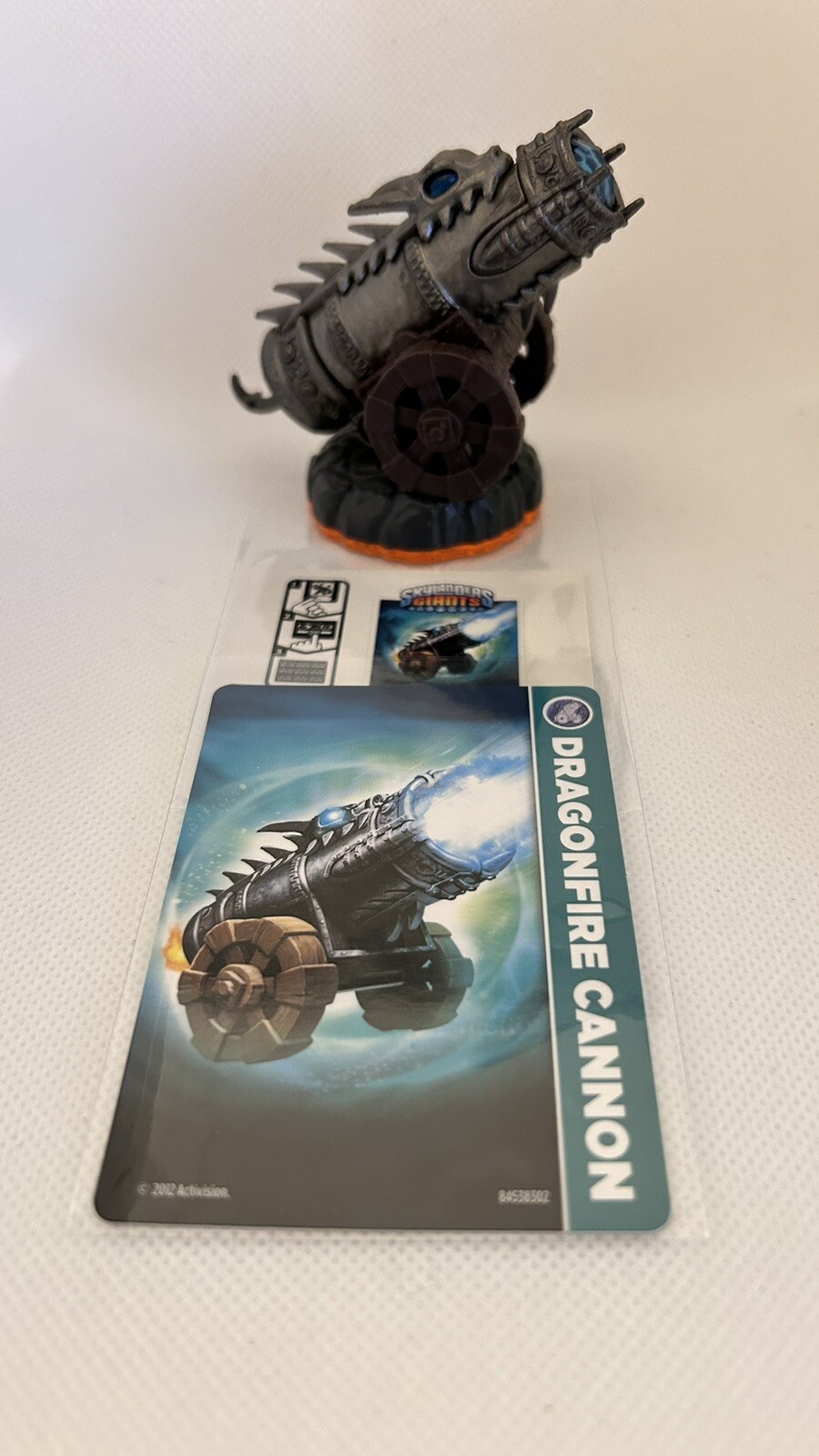 Dragonfire Cannon Skylanders Activision Toy Figure w/ Trading Card and Code 2012