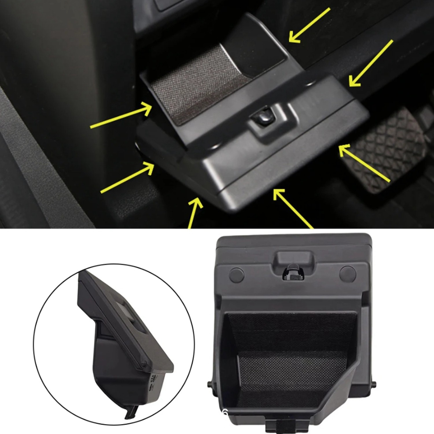 Interior Front Left Dashboard Storage Box For Mazda CX-30 LHD DHB4-64-180