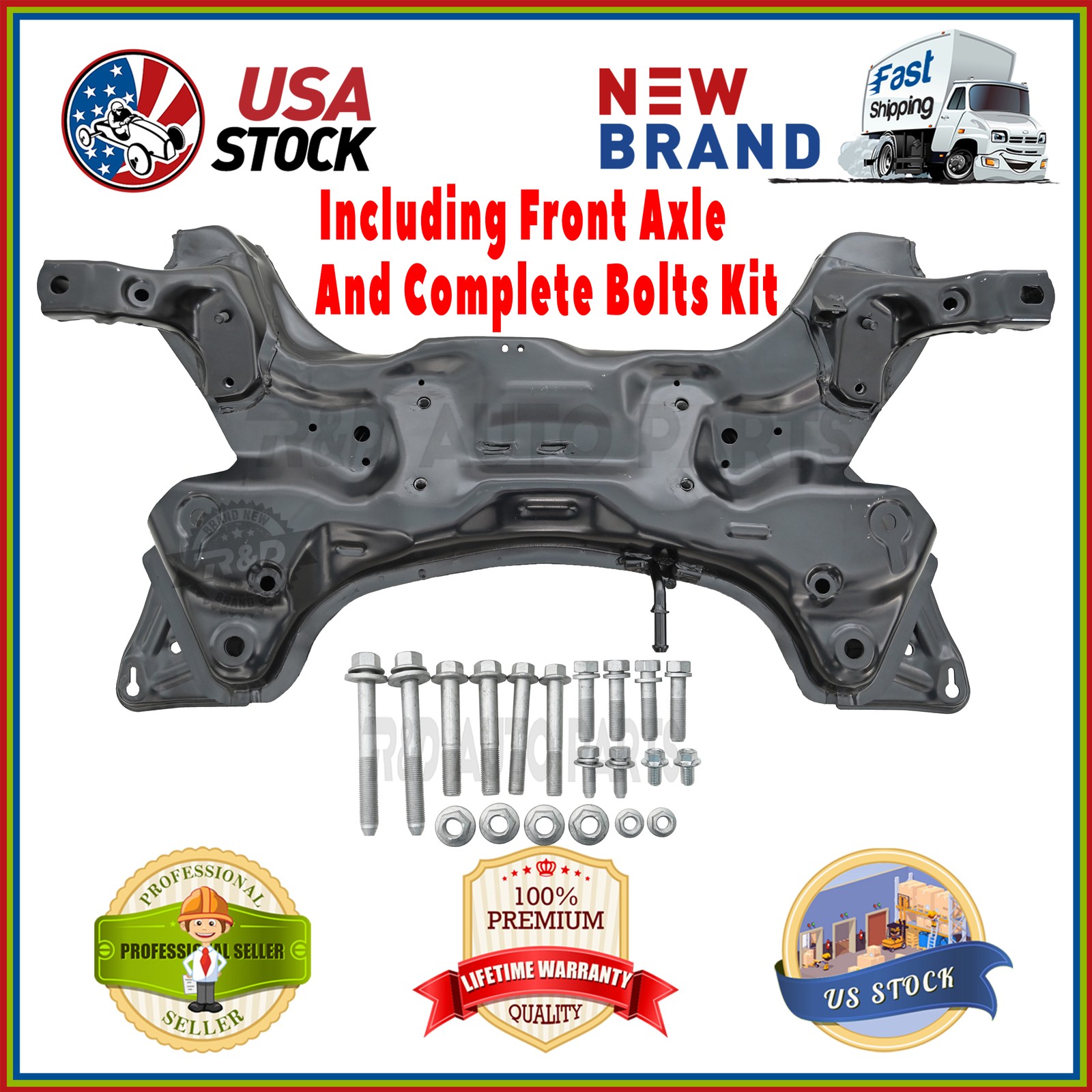 New Front Subframe Crossmember for Hyundai Elantra 2011-2017 Veloster 2012-2017