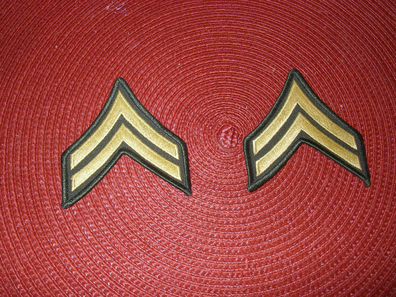 Los Angeles County Sheriff Corporal Chevron Patches (2)