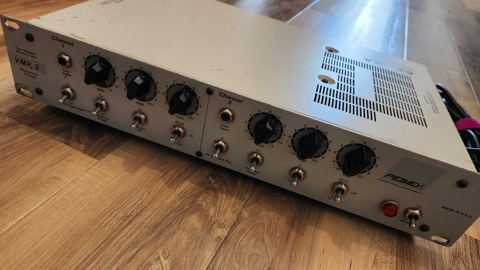 Peavey VMP-2 Dual Channel Vacuum Tube Microphone Preamp