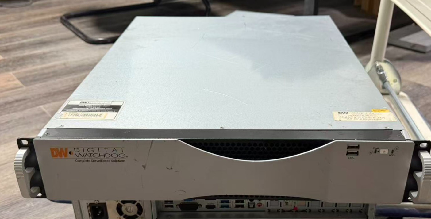 Digital Watchdog Blackjack P-Rack 2U NVR 8-Bay Chassis Surveillance Server