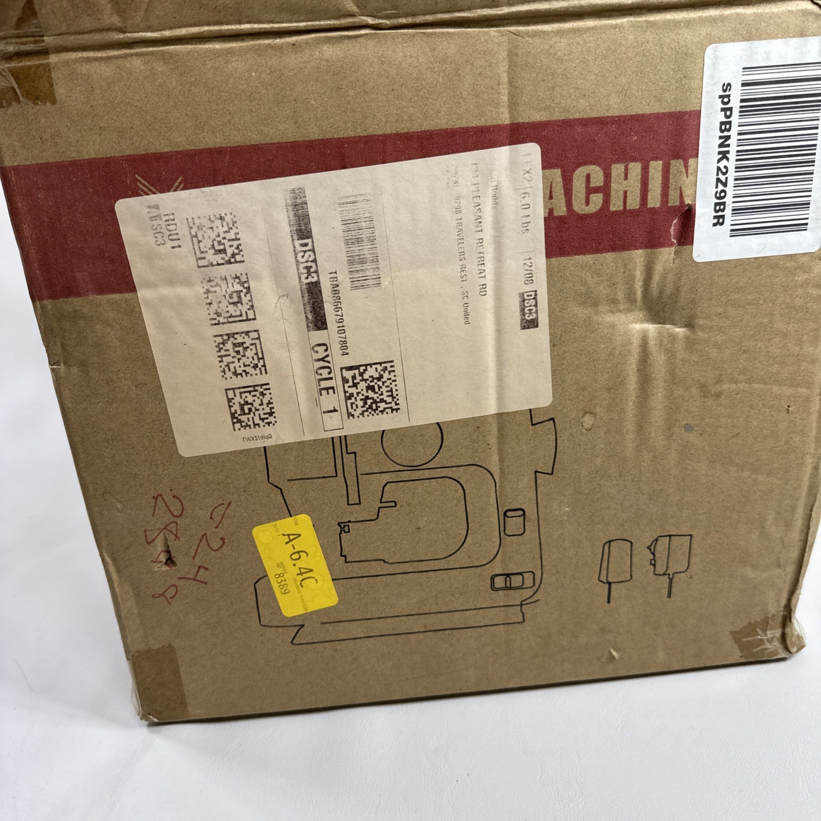 KPCB Beginner Compact Sewing Machine Model KPSM 1501 Tested Used Once