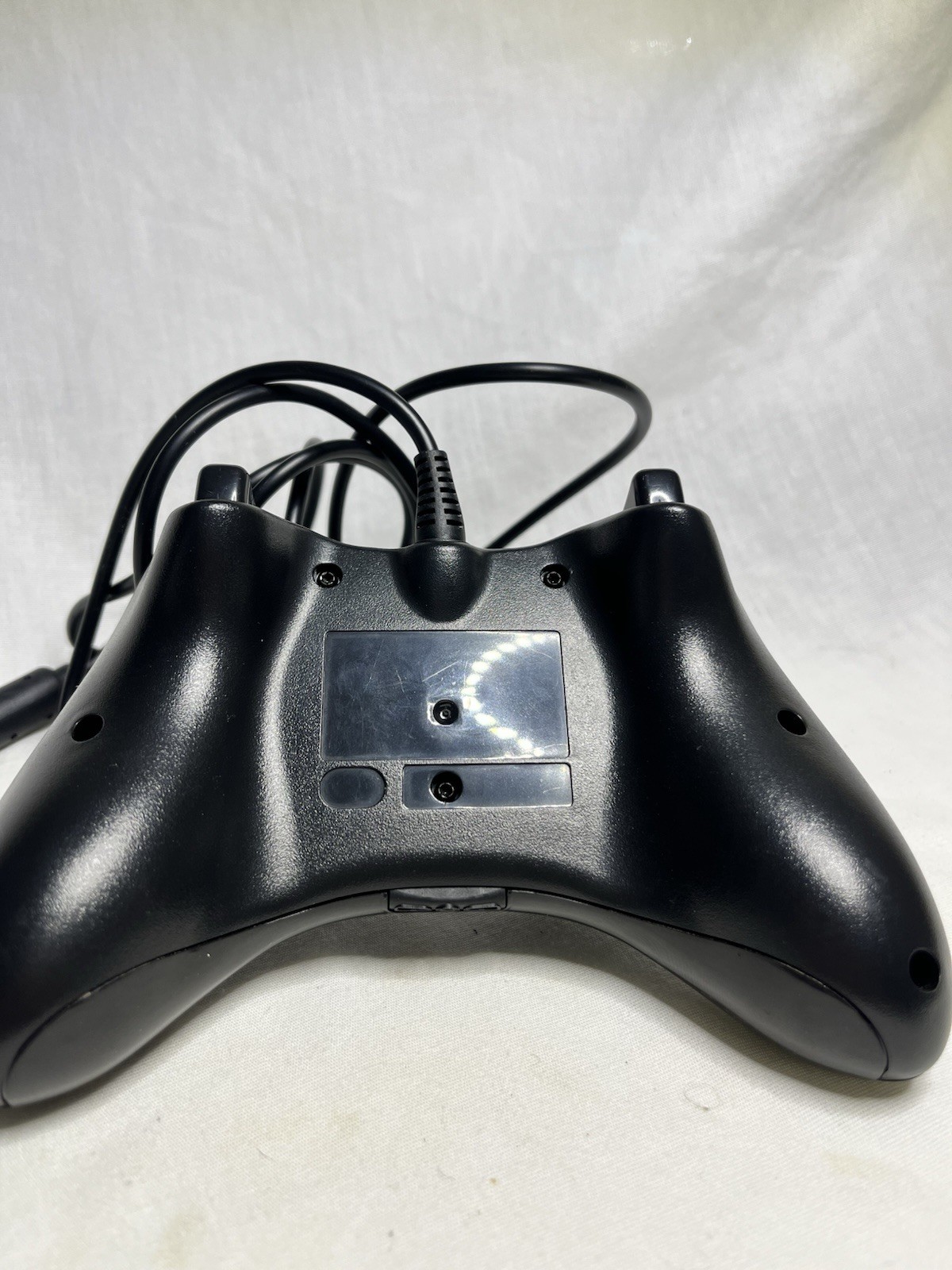 Microsoft Xbox 360 Wired USB Gamepad Controller 9ft Black LED for PC