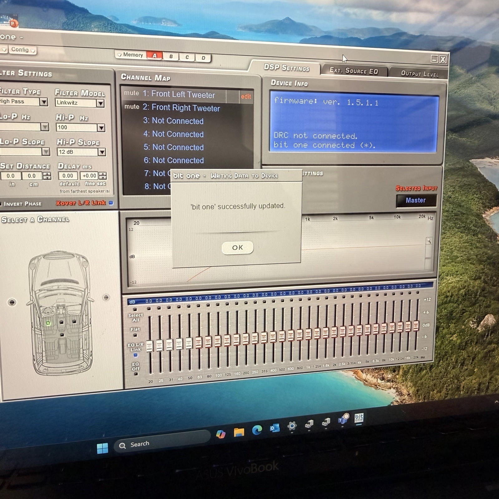 Audison Bit One Signal Processor (DSP) - Complete & Tested