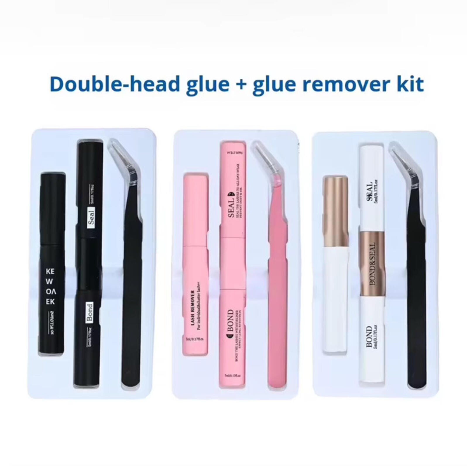 Double-Head Lash Glue and Glue Remover Kit