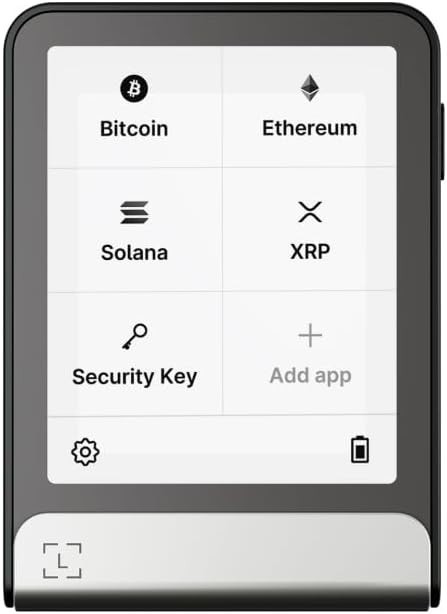 Ledger Flex Starter Pack - Crypto Touchscreen Signer & Protective Magnet Folio -