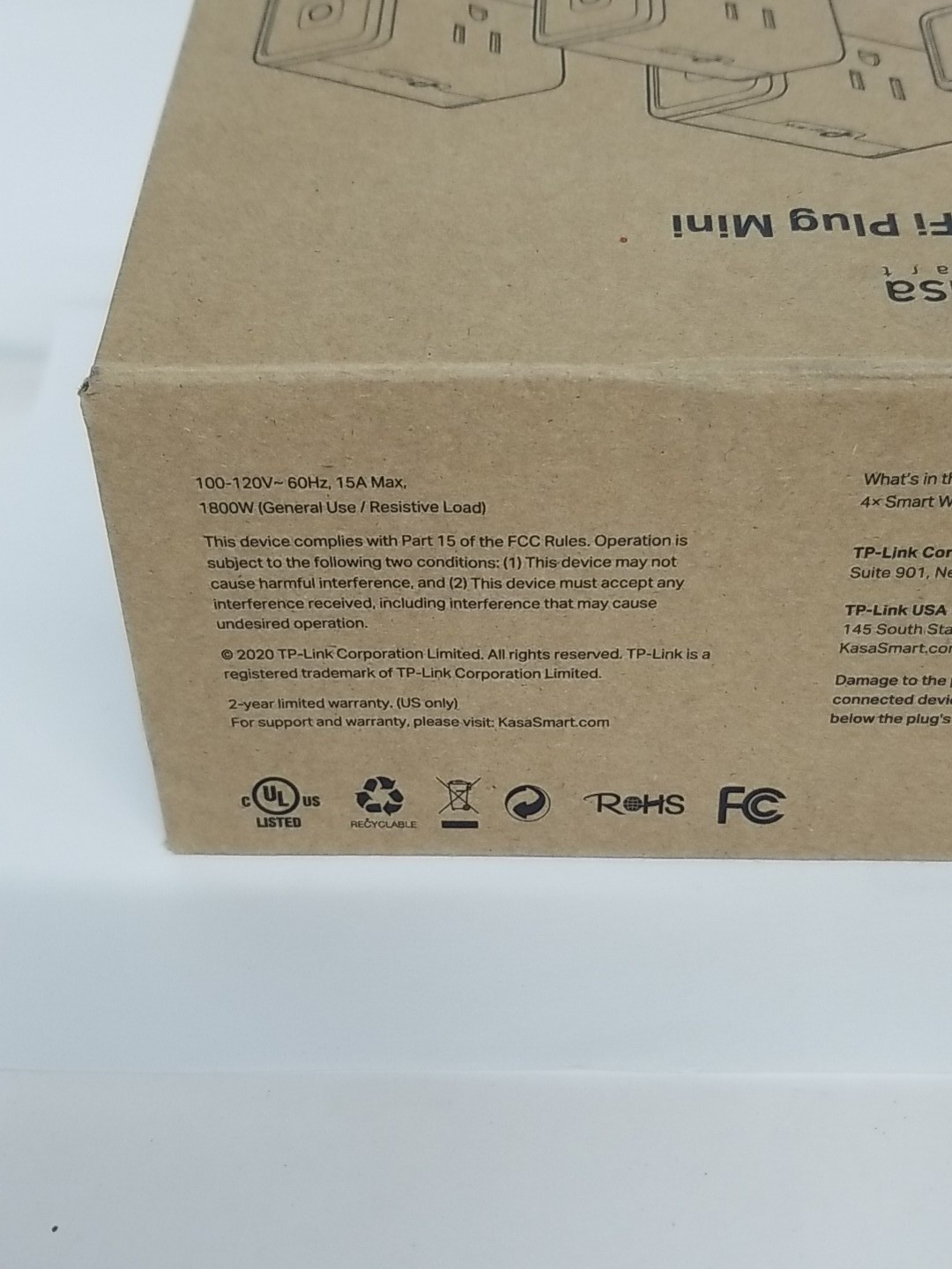 Kasa Smart wifi Plug Mini 3 Pack Tp-link