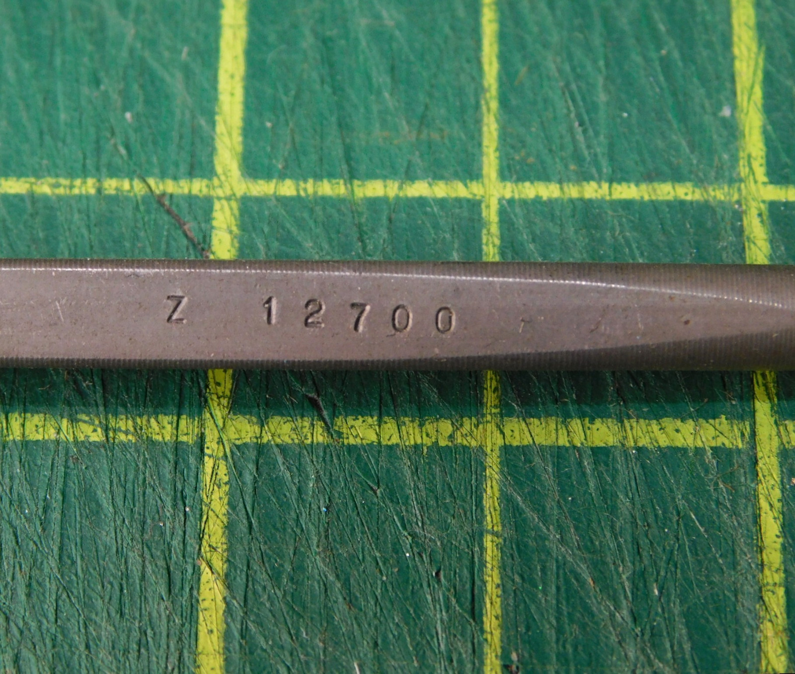 GROBET VALLORBE SWISS Die Maker's Riffler Silversmith Jeweler #700 7-1/8" Cut 0