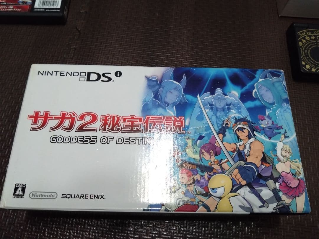 Nintendo DSi Saga 2 Goddess of Destiny Limited Box Set Tested Region Free