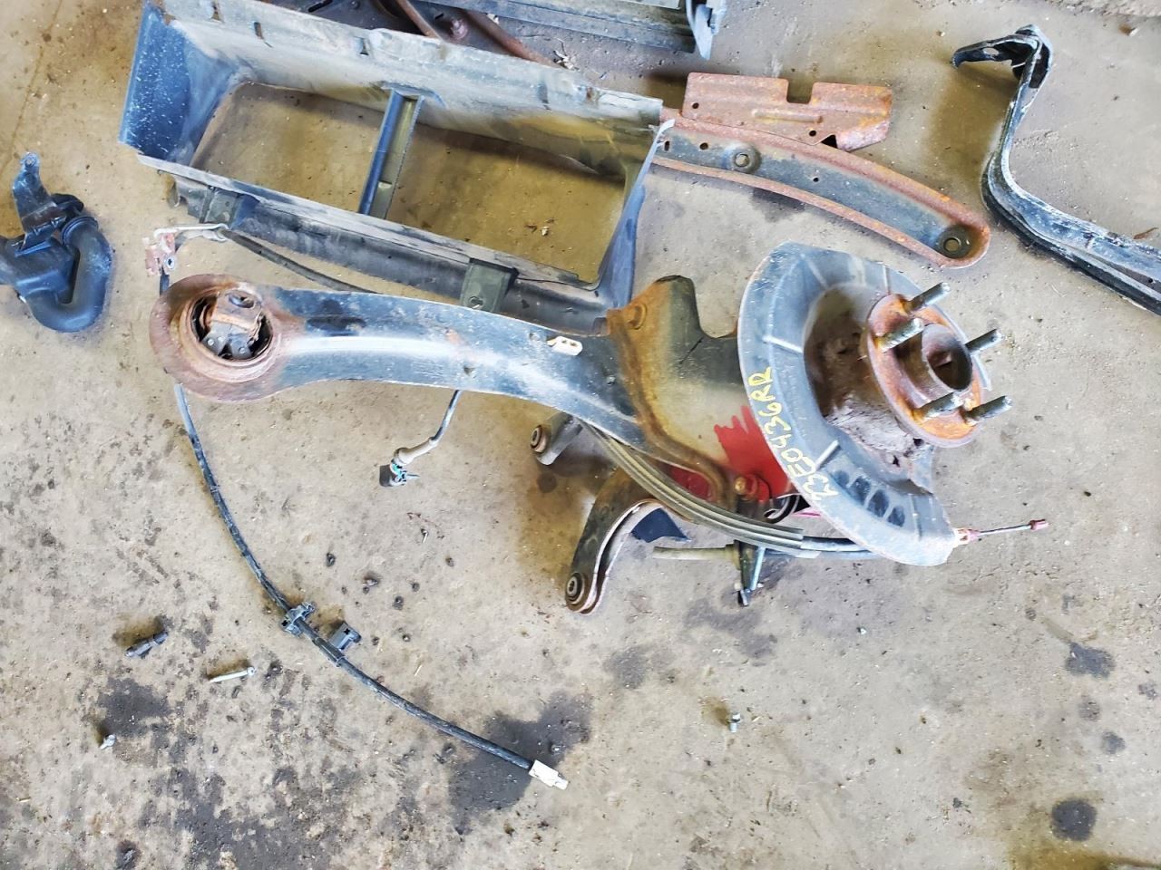 (LOCAL PICKUP ONLY) Passenger Rear Suspension Gasoline 1.0L VIN E Turbo Fits 12-