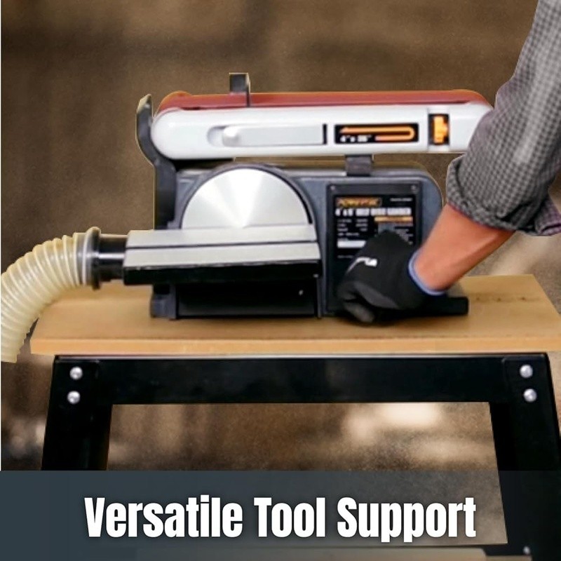 Universal Power Tool Support Compact Workbench Adjustable Heavy Duty Non-Slip US