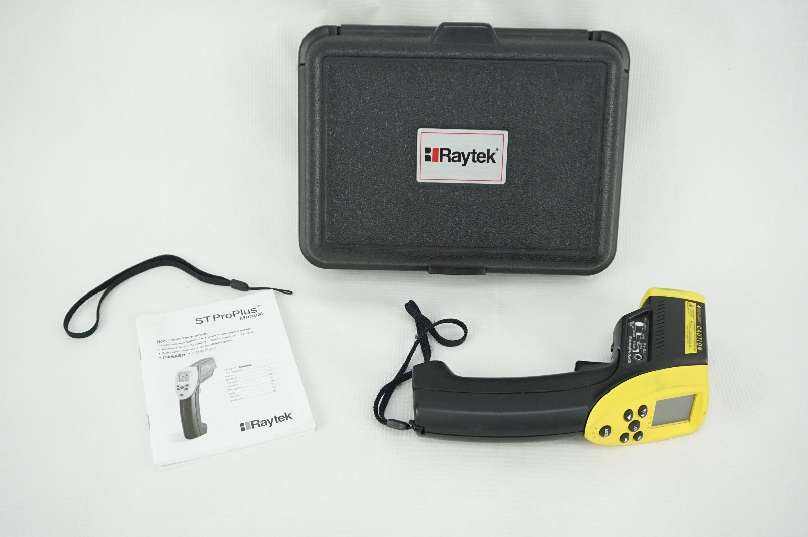 Fluke 66 IR Thermometer Infrared Laser Sighting Data Logger