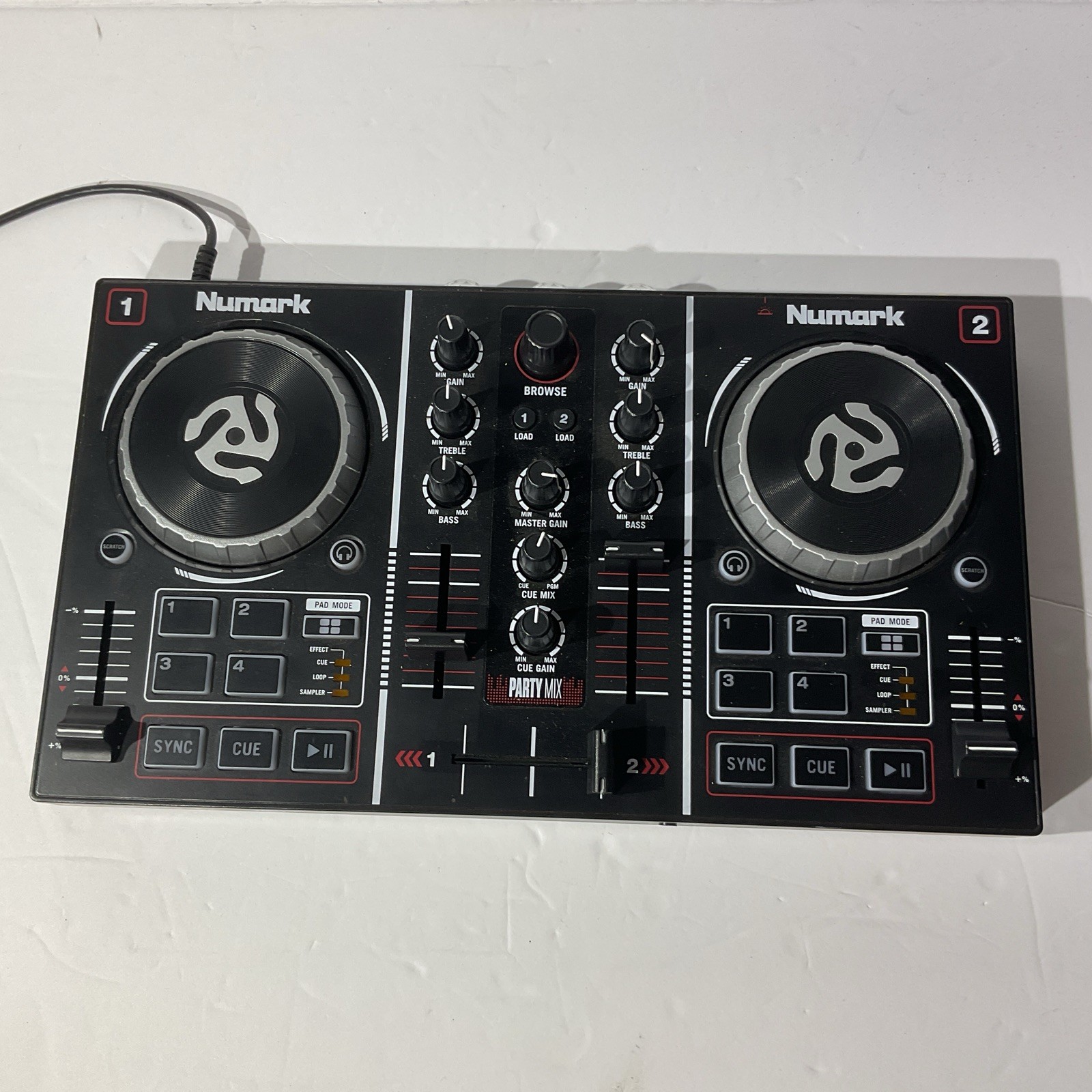 Numark Party Mix DJ Controller with Built-In Light Show