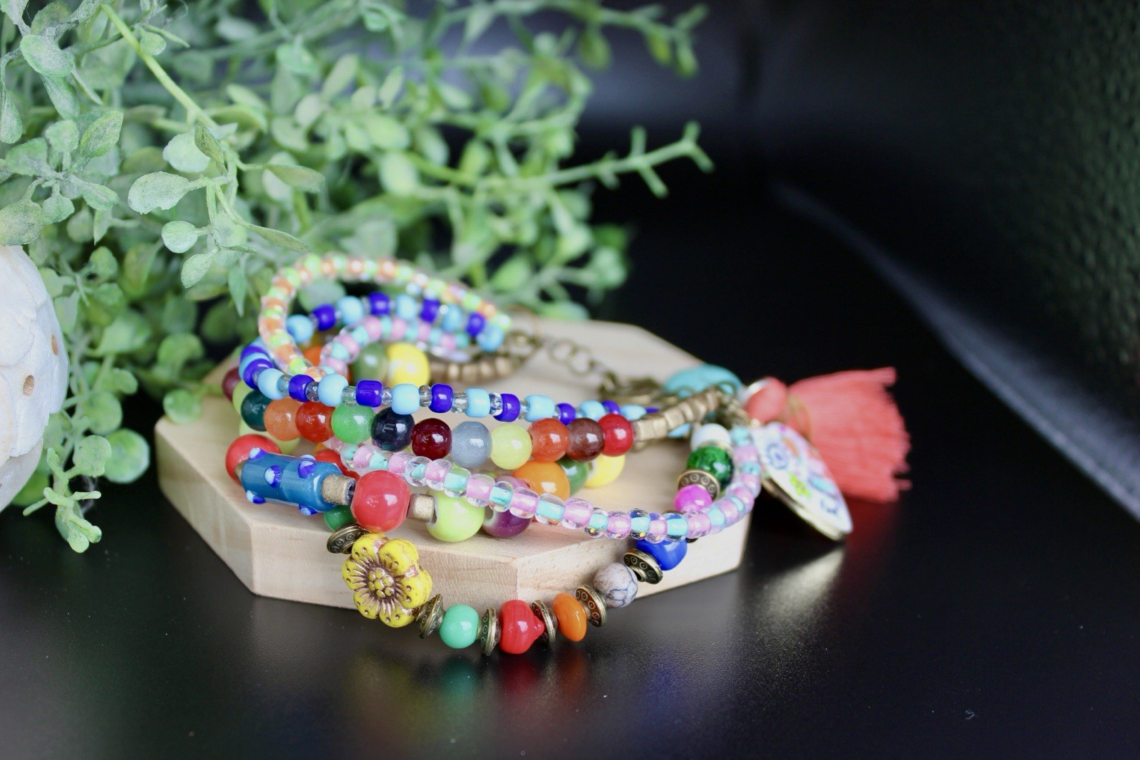 Multicolor Handmade Woman Bracelet