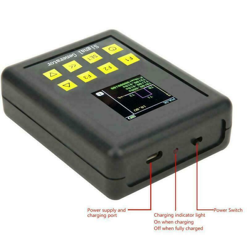 3.6” Adjust Signal Generator PWM Pulse Rectangular Sine Triangular 4-20mA 2-10V