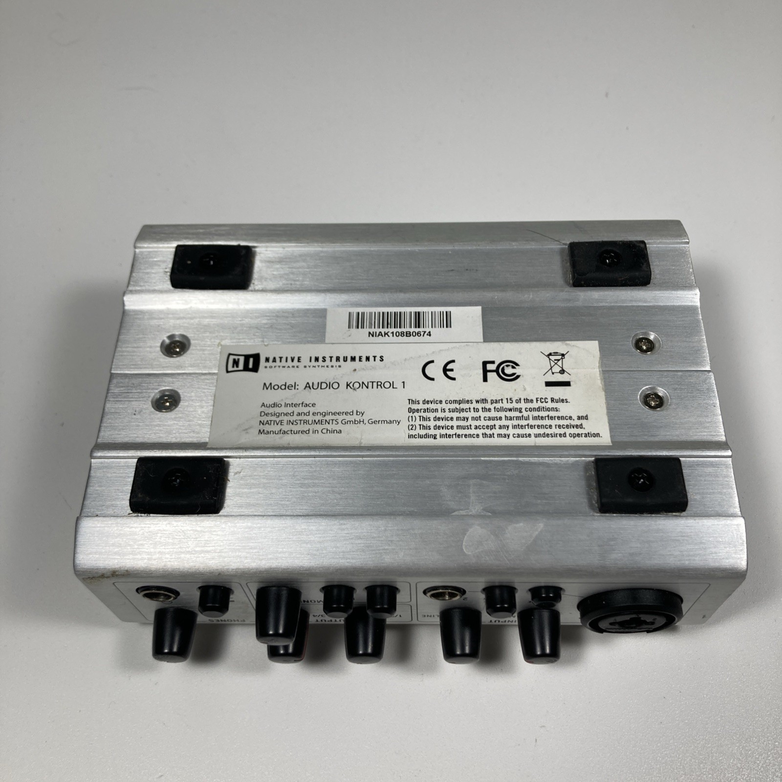 Native Instruments Audio Kontrol 1 USB Audio Interface