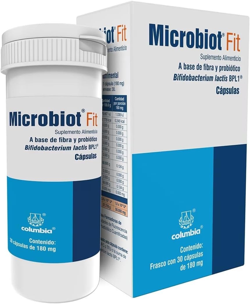 Microbiot Fit 30 Caps Wellness Formula with BPL-1 Complex Daily Balance Support