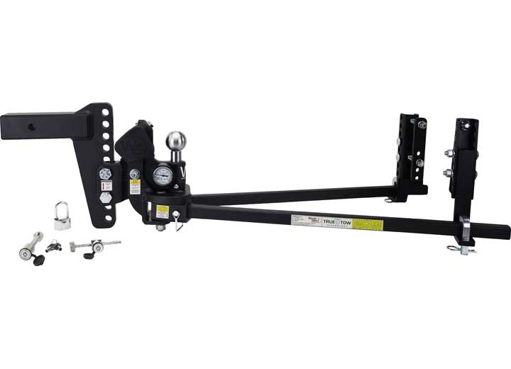 Weigh Safe TTHW8-2-SET TrueTow Weight Distribution Hitch 8" Drop 2" Shank 18.5K