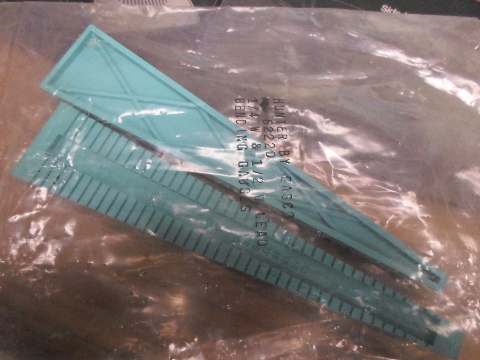Hunter/Easco Lead bending Gauge 1/4W and 1/2W