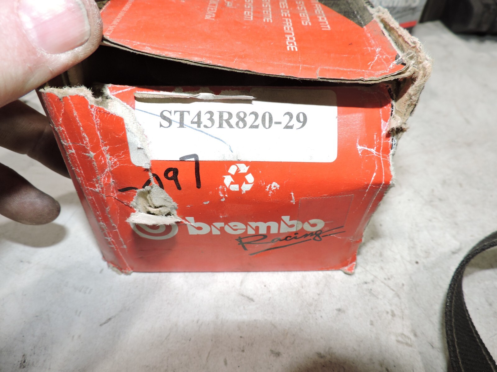 NEW Brembo XR6 /AP 4 piston front brake pads (PFC 7790 style) ST43 29MM Nascar