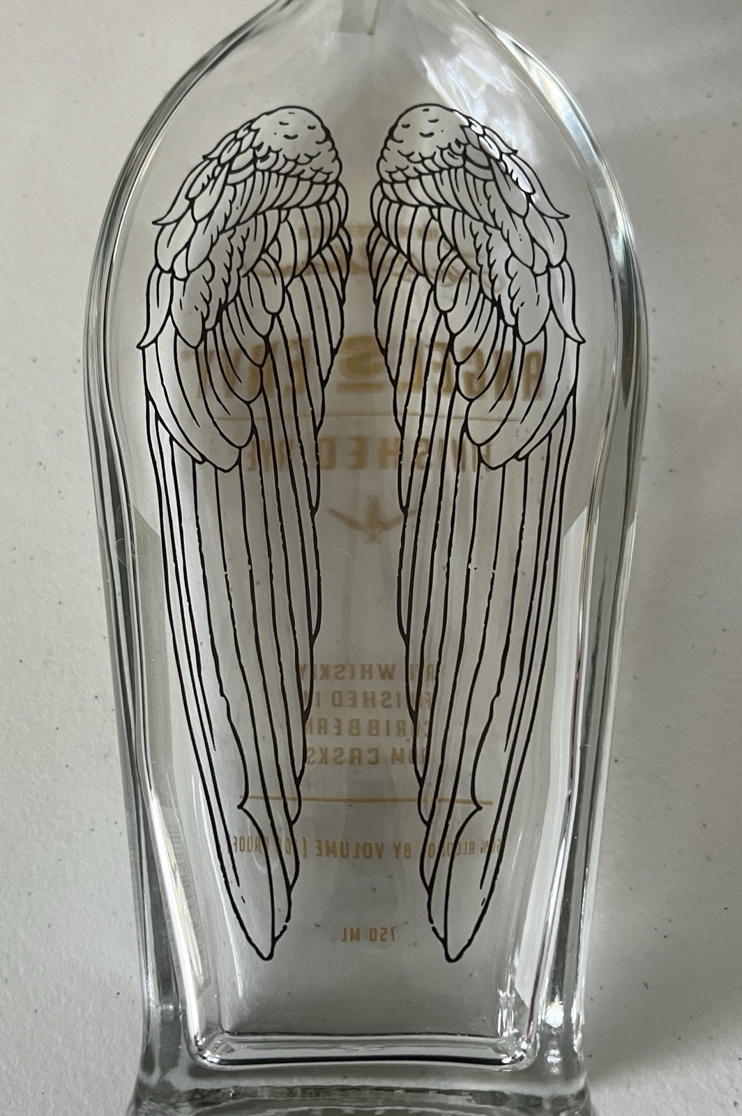 Empty Angel’s Envy Finished Rye Kentucky Whiskey (750ml) Upcycle