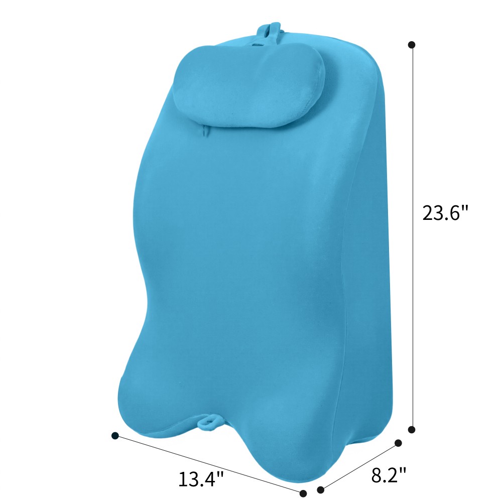 Ergonomic Spinal Posture Support & Multi-Functional Bed Pillow