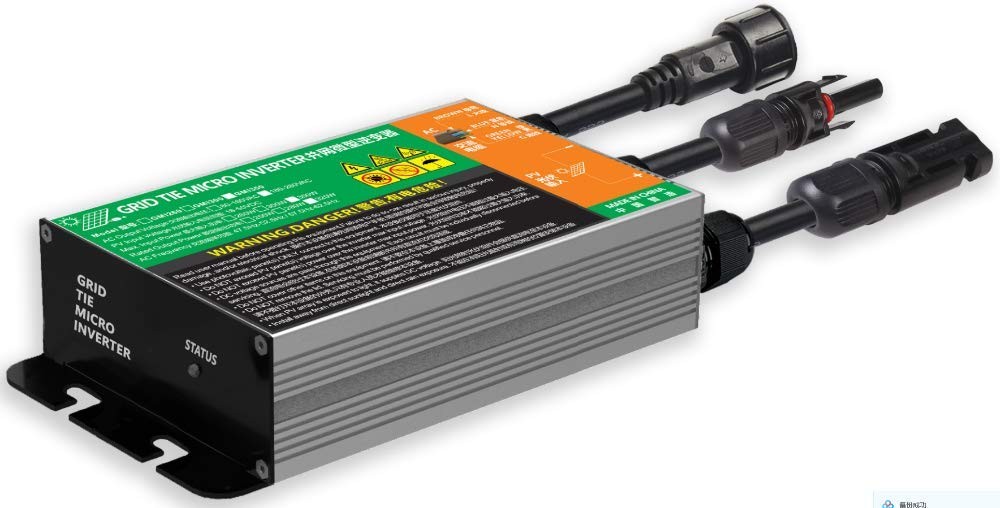 Y&H Yh 350W Grid Tie Micro Inverter Mppt Solar Input Voc34-46V Ac90-140V Output