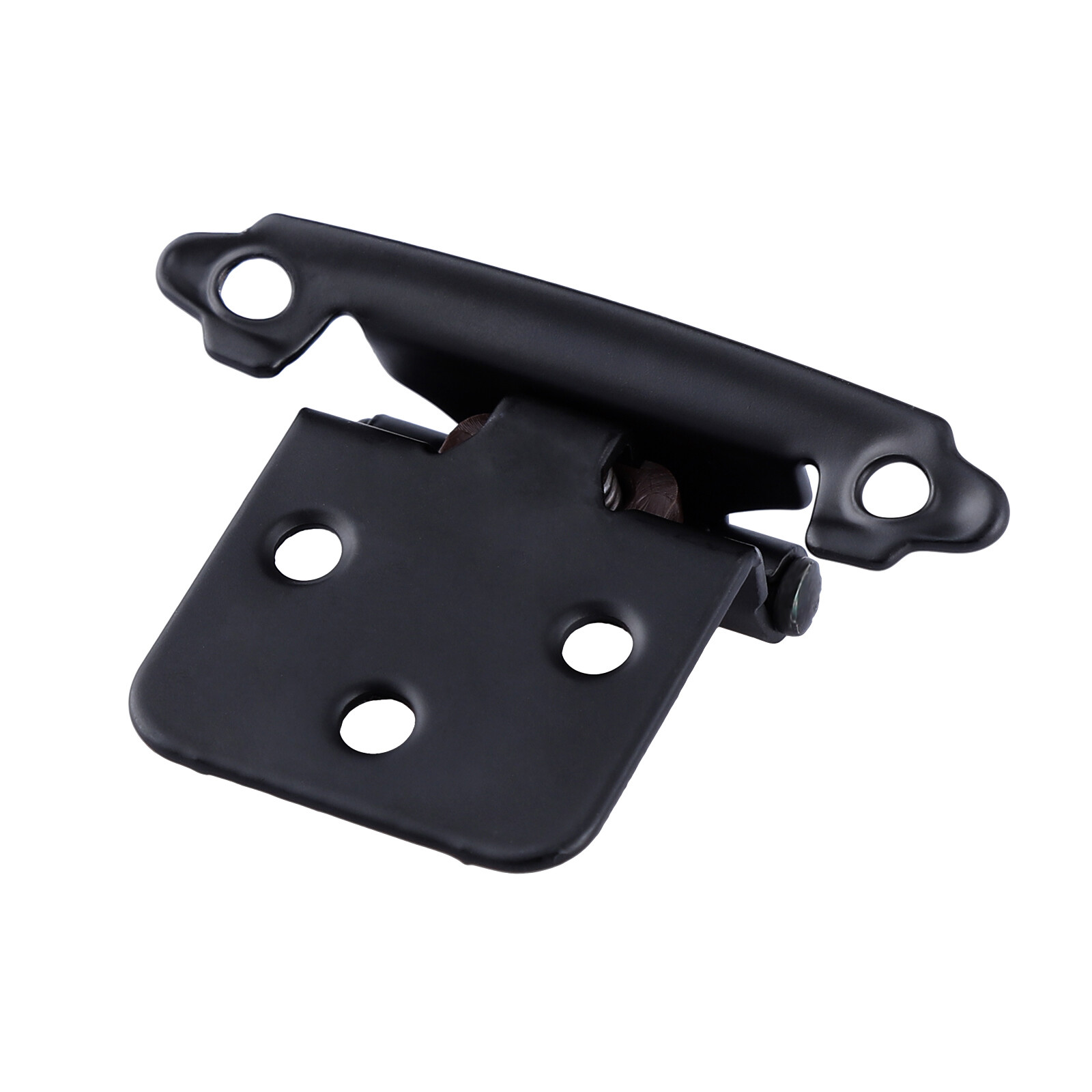20pcs Kitchen Cabinet Hinges Overlay Self Closing Face Mount Cupboard Door Hinge