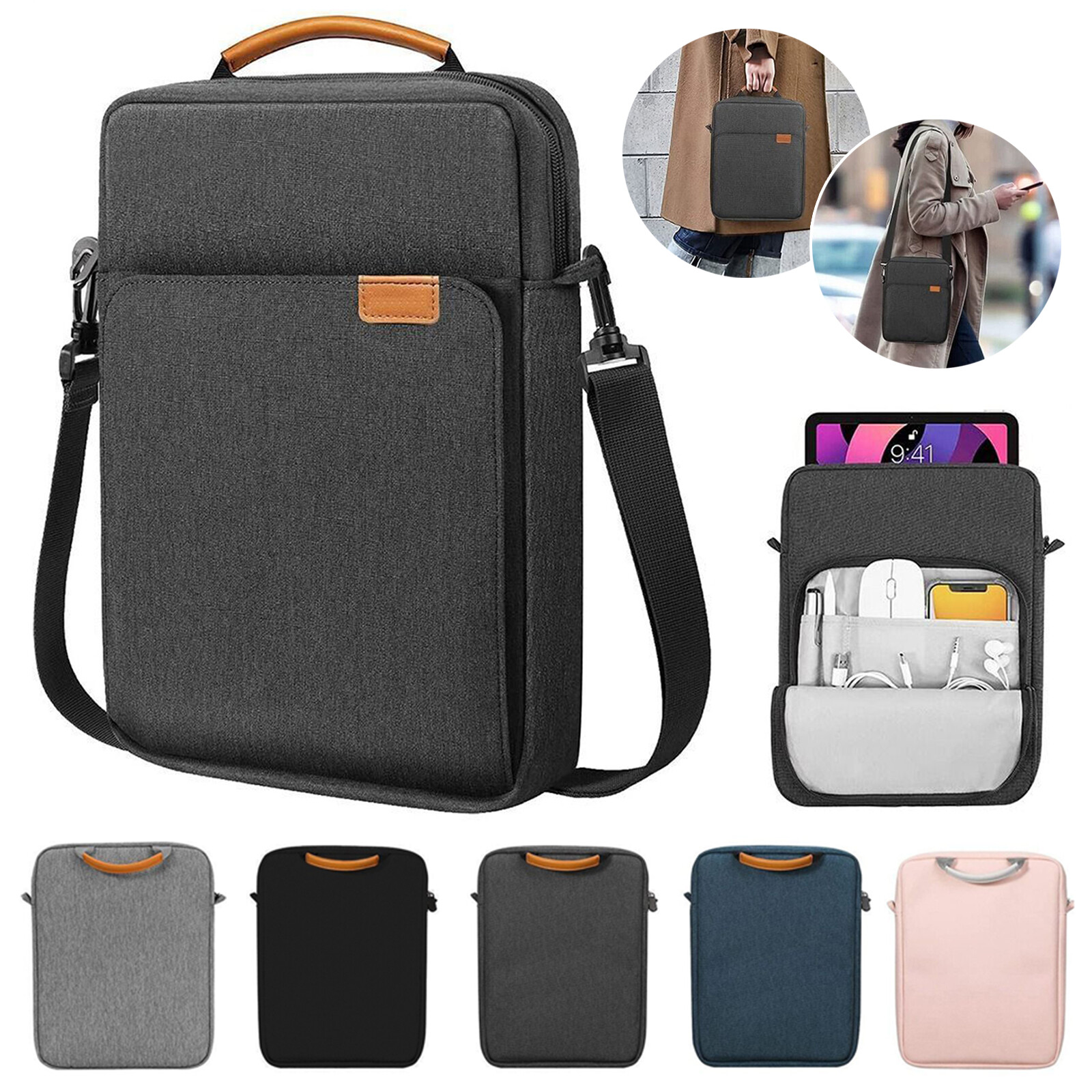 Protective Carrying Laptop Shoulder Bag For Microsoft Surface Pro 11/10/9/8/7/6