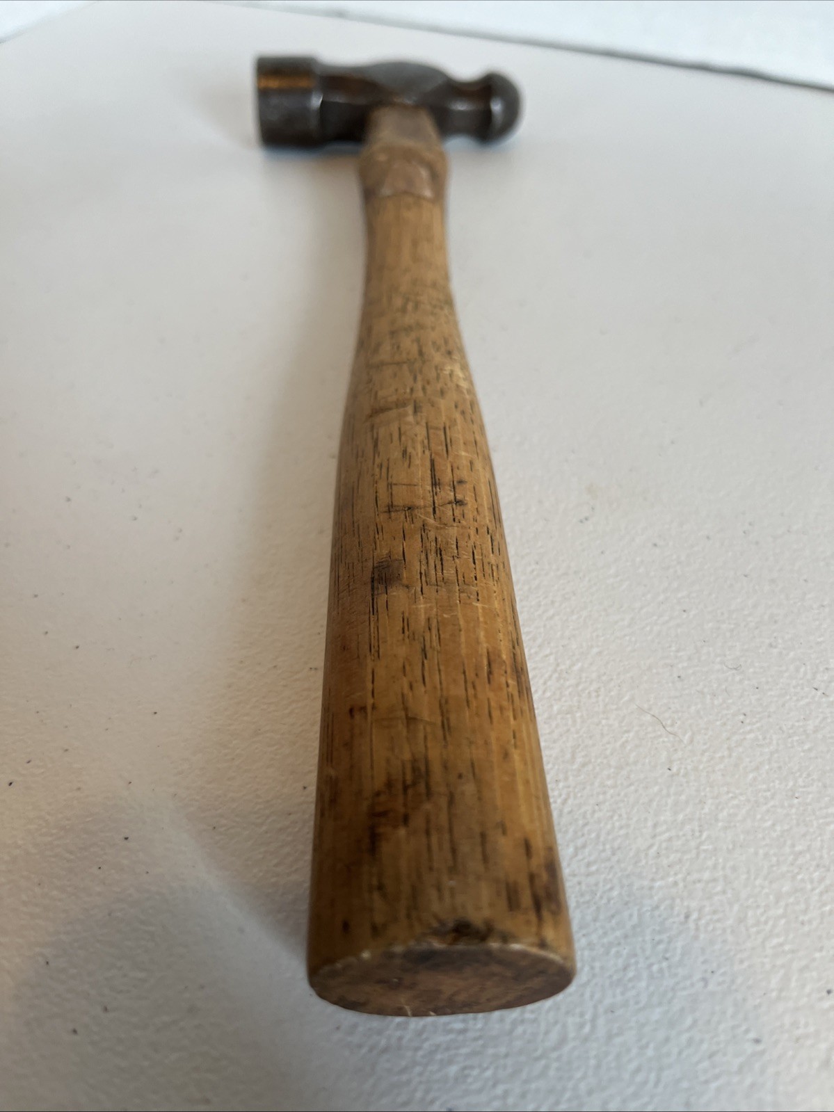 Vintage Ball Peen Hammer, 12oz, 11” Steel Wood Handle Blacksmith Tool Great Tool