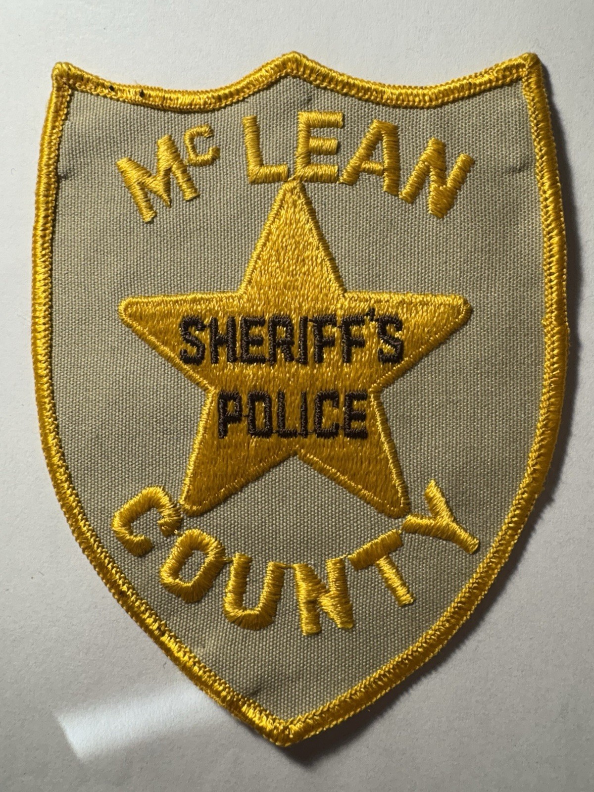 McLean County Illinois Sheriffs Police Patch