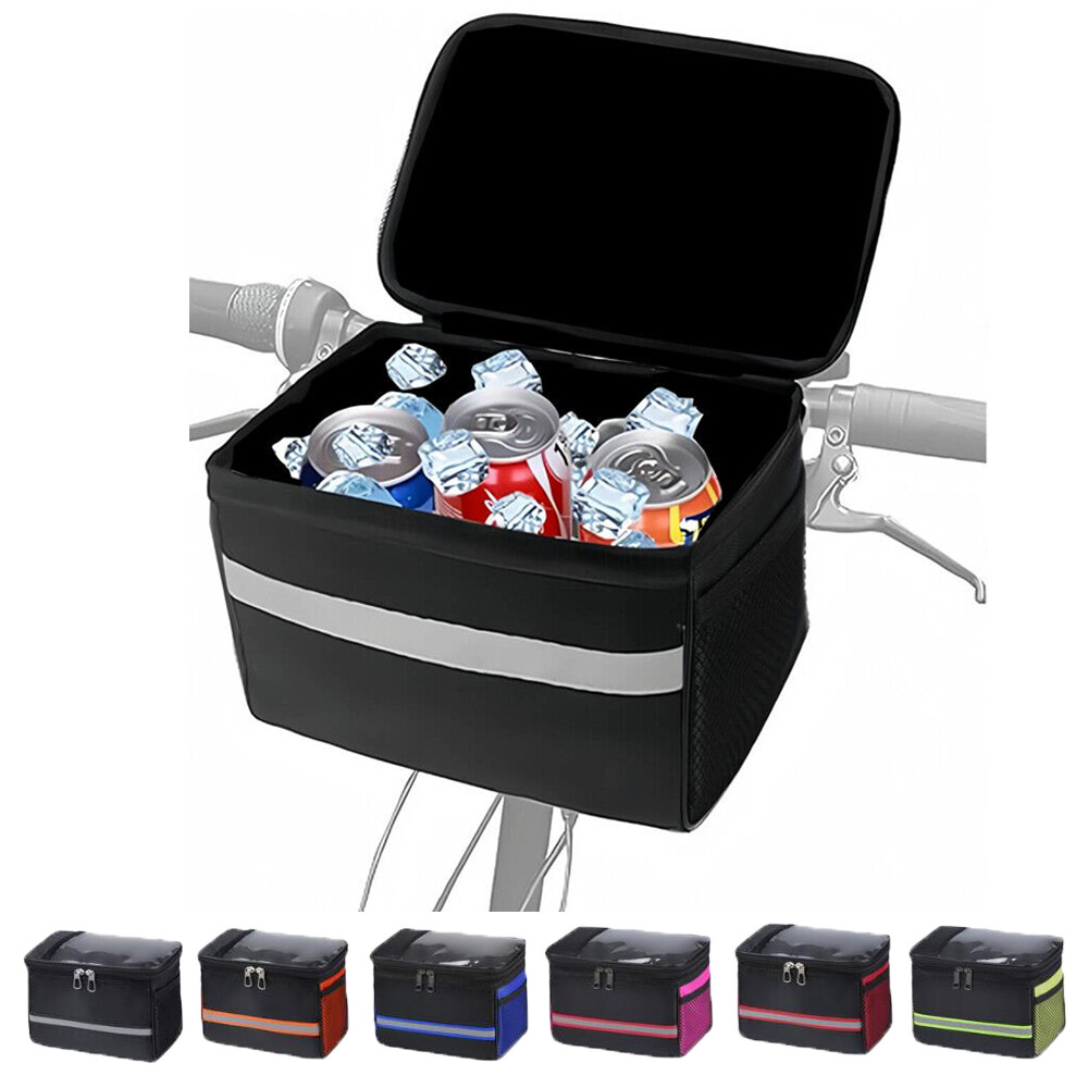 Waterproof Bike Handlebar Bag Bicycle Front Frame Basket Bag Cycling Accessories