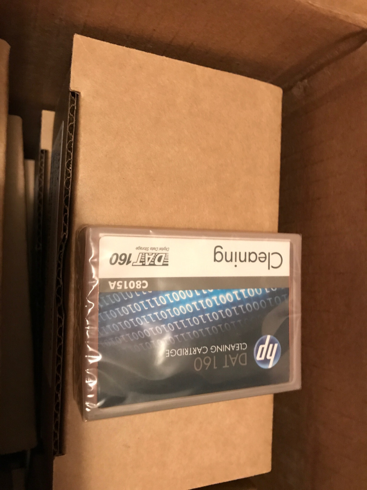 HP DAT 160 Cleaning Cartridge / C8015A C8015-60000 / FACTORY SEALED - NEW
