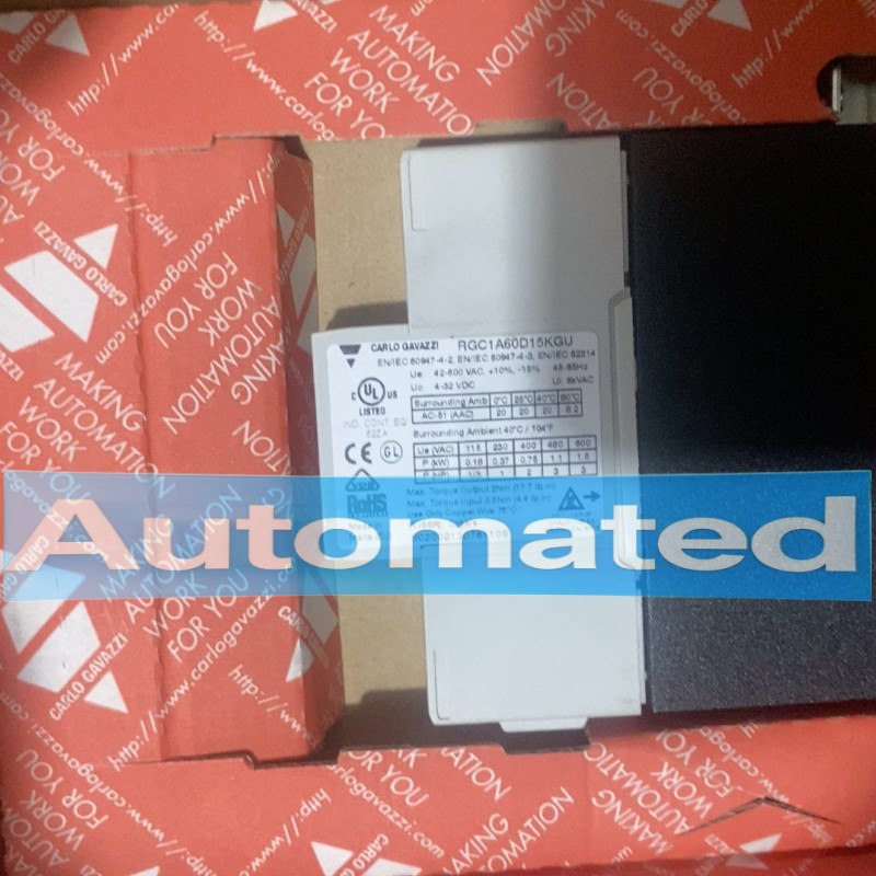RGC1A60D15KGU 1PCS NEW Carlo Gavazzi Solid state relay RGC1A60D15KGU