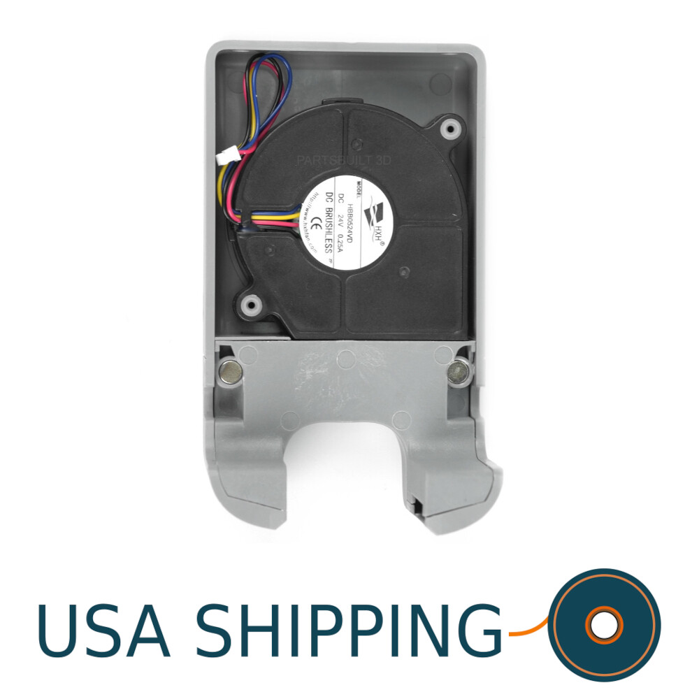 Flashforge Extruder Front Cover Assembly (with Fan) for Adventurer 5M, 5M Pro,