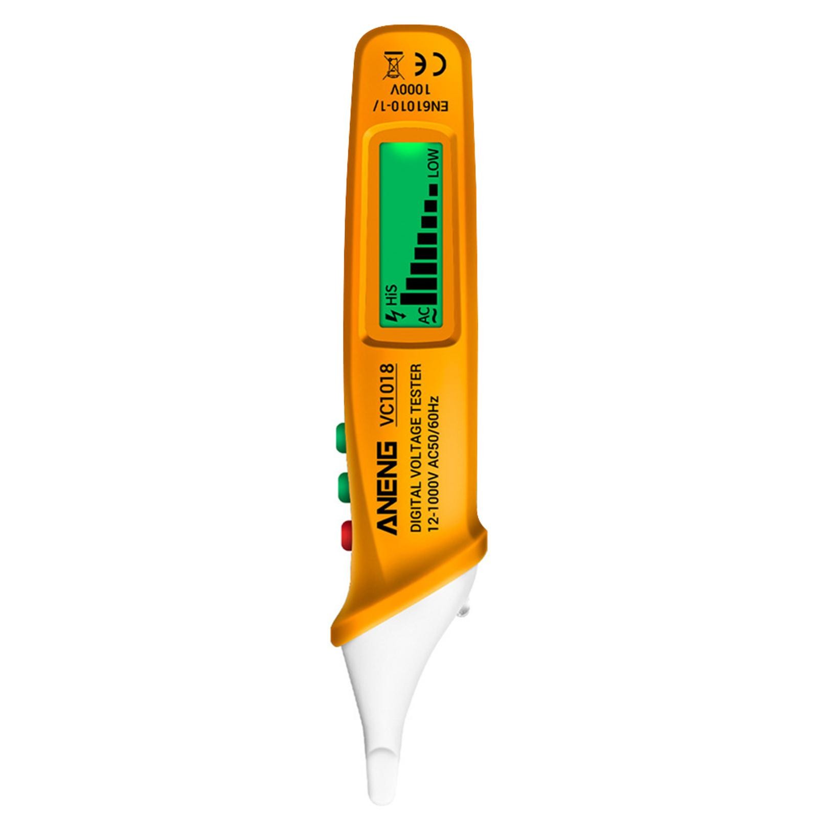 LCD Screen Non-Contact Sensor Tester Pen Digital Intelligent AC Voltage Meter