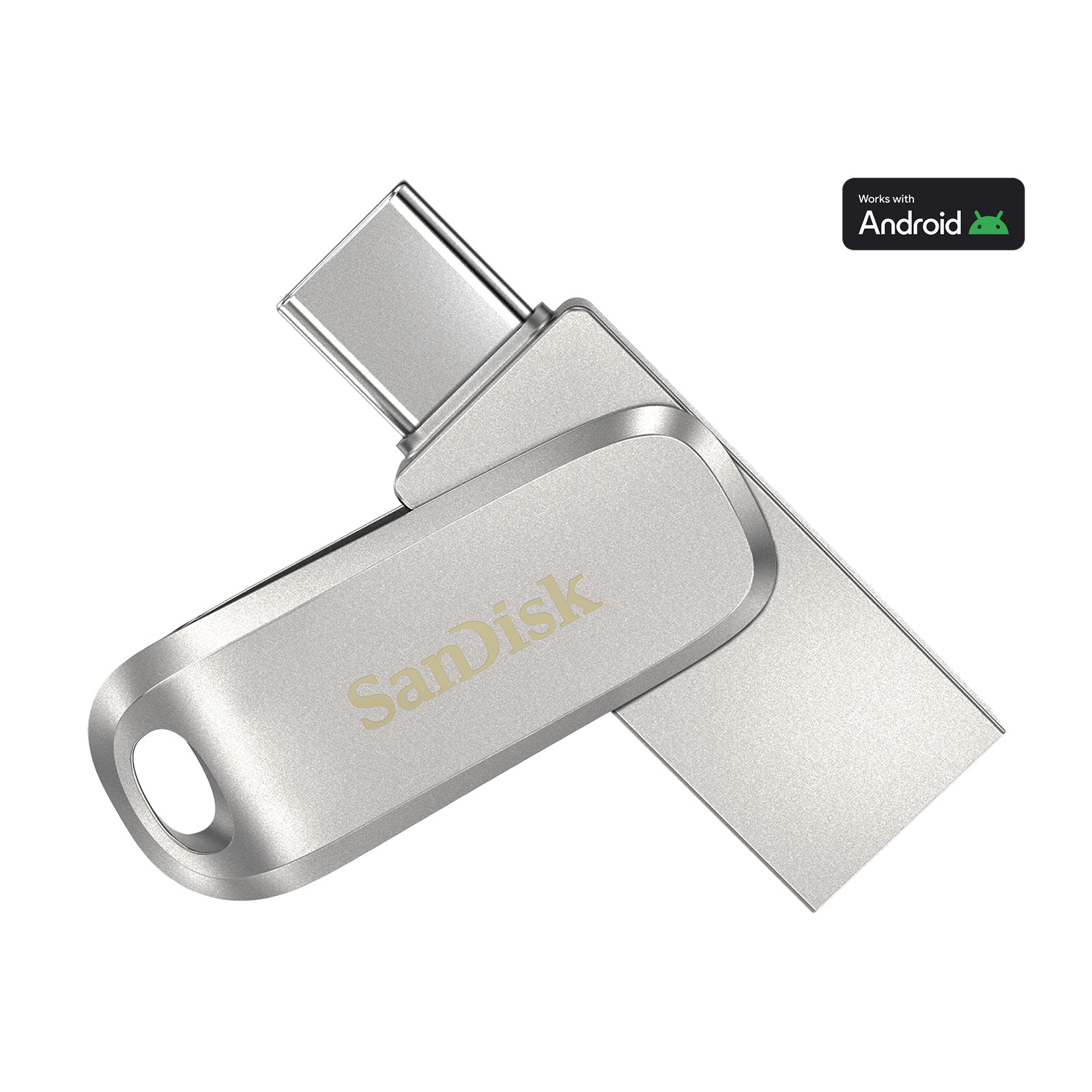 SanDisk 128GB Ultra Dual Drive Luxe USB Type-C Flash Drive - SDDDC4-128G-G46