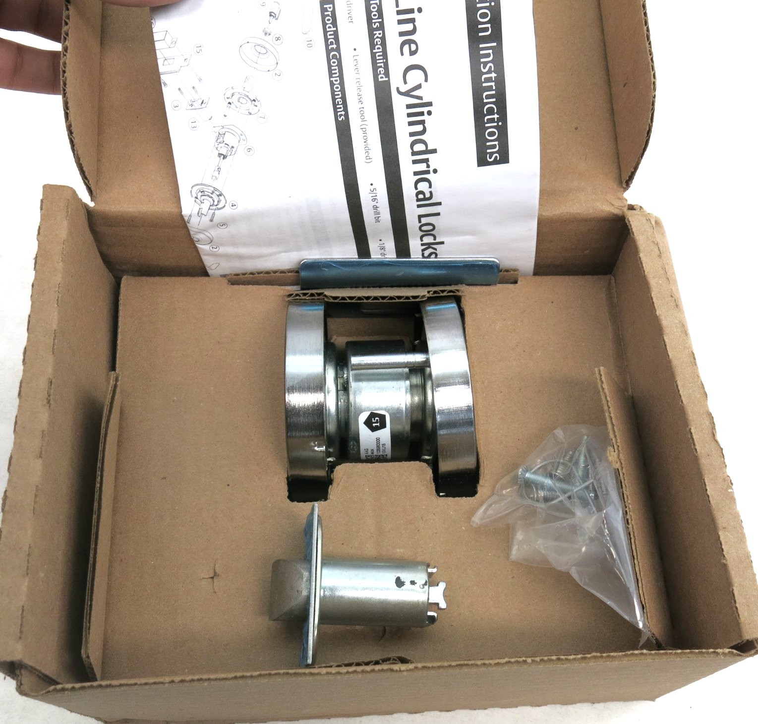 Sargent 10XU15-LP Cylindrical Passage Function Commerical Lever Lockset NIB