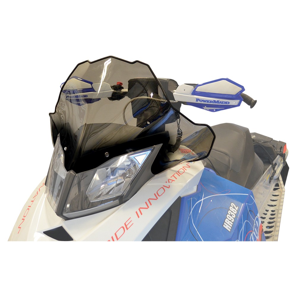 Powermadd Cobra Windshield-15in.-Tint with Black Fade for 2012-2020 Ski-Doo