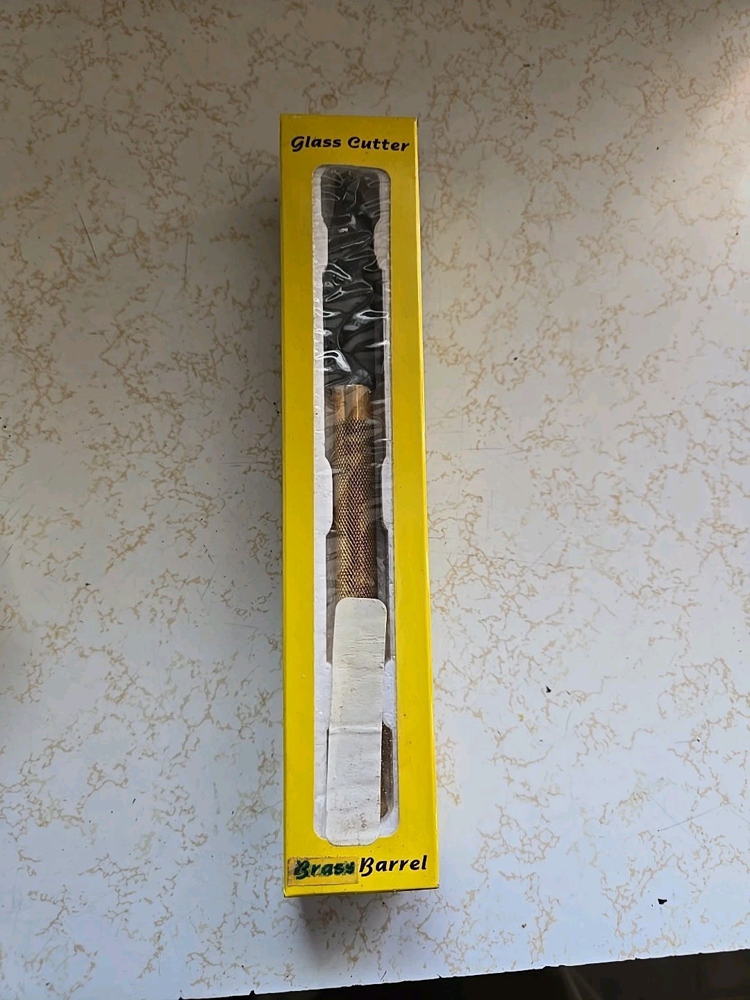 Gryphon Cushion Grip Brass Barrel Glass Cutter