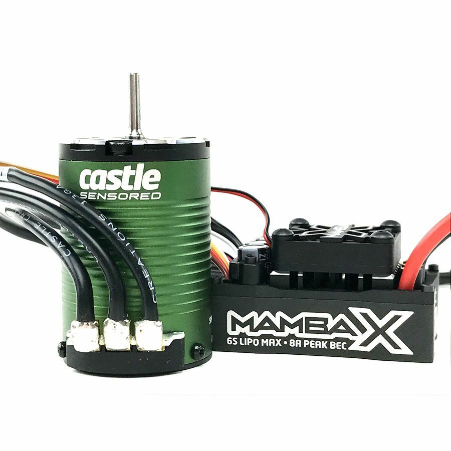 Castle Creations - MAMBA X SCT Pro Sensored 25.2V WP ESC & 1410-3800KV Combo